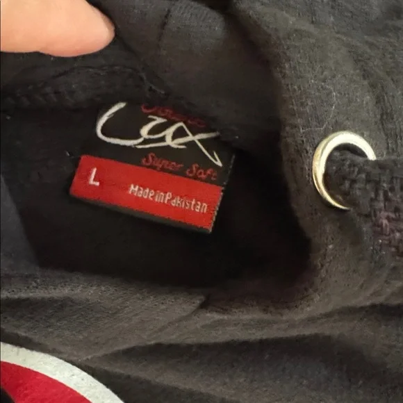 Vintage Chicago hoodie Bears Cubs Bulls Blackhawks size Large - Picture 3 of 4